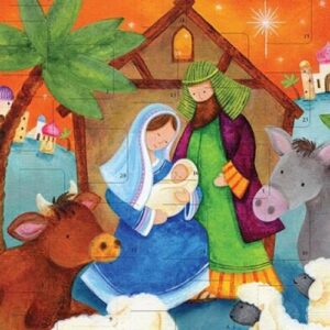 Advent Calendar Nativity scene