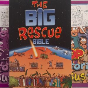 TOP 10 STORIES JESUS TOLD guide and workbook plus THE BIG RESCUE BIBLE